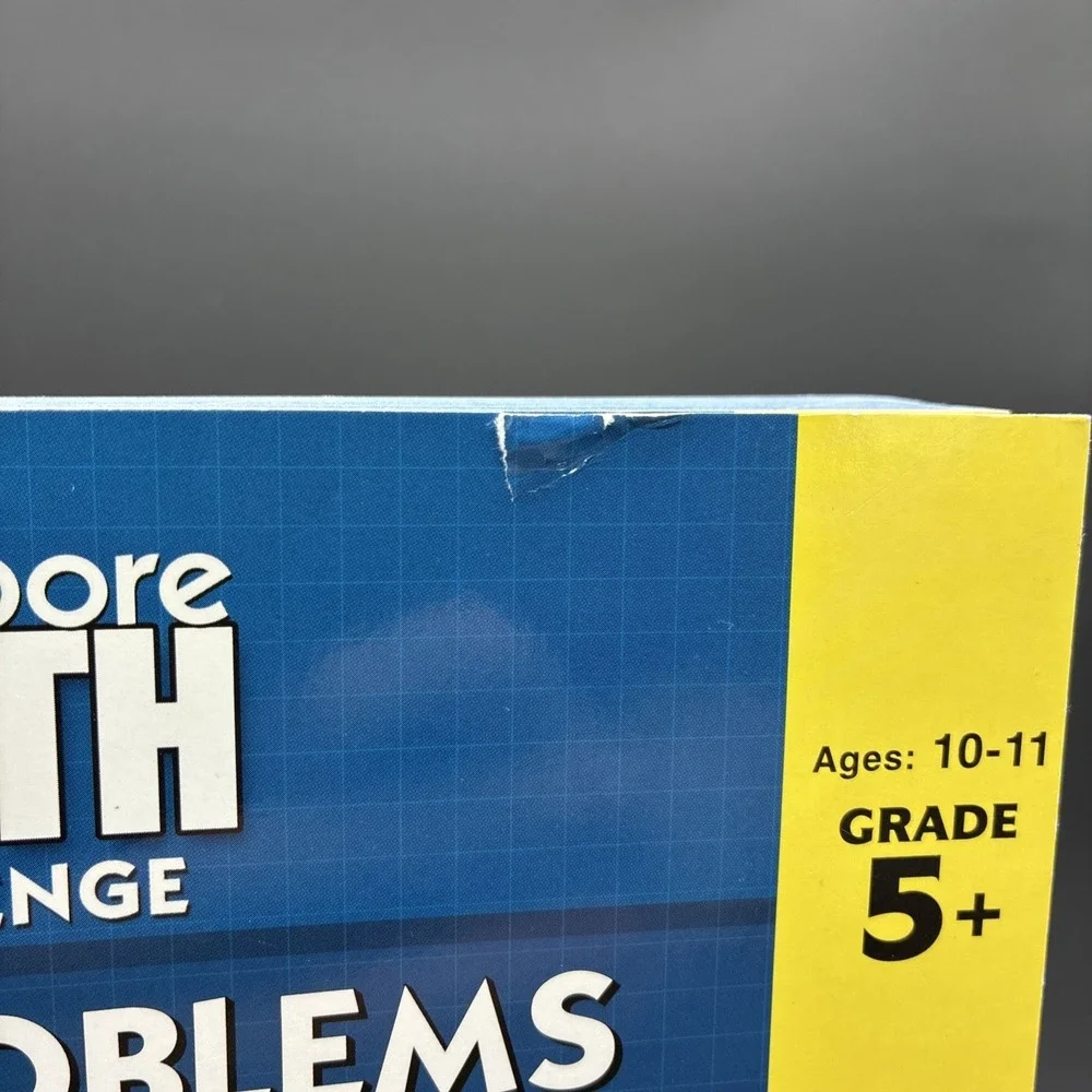 Singapore Math Challenge Word Problems Grade 5 Workbook Paperback